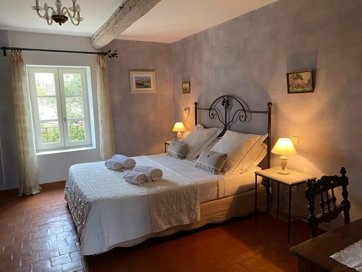 Bed and Breakfast Le Mas De La Marteliere Le Thor Exterior foto